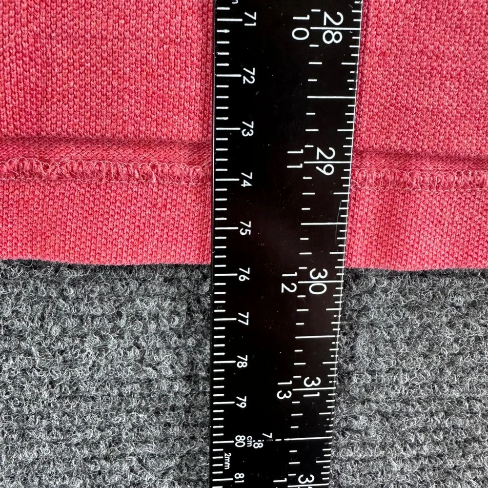 Polo Ralph Lauren Polo Shirt Mens LG Large‎ Pink Long Sleeve Classic Fit Pique